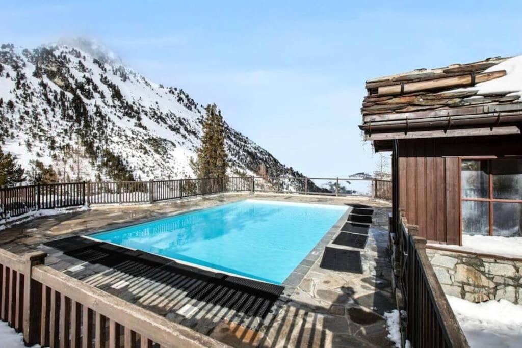 Appartement Style Chalet 5* Vue Mont-Blanc - Arc 1950 Les Arcs (Savoie) Exterior foto