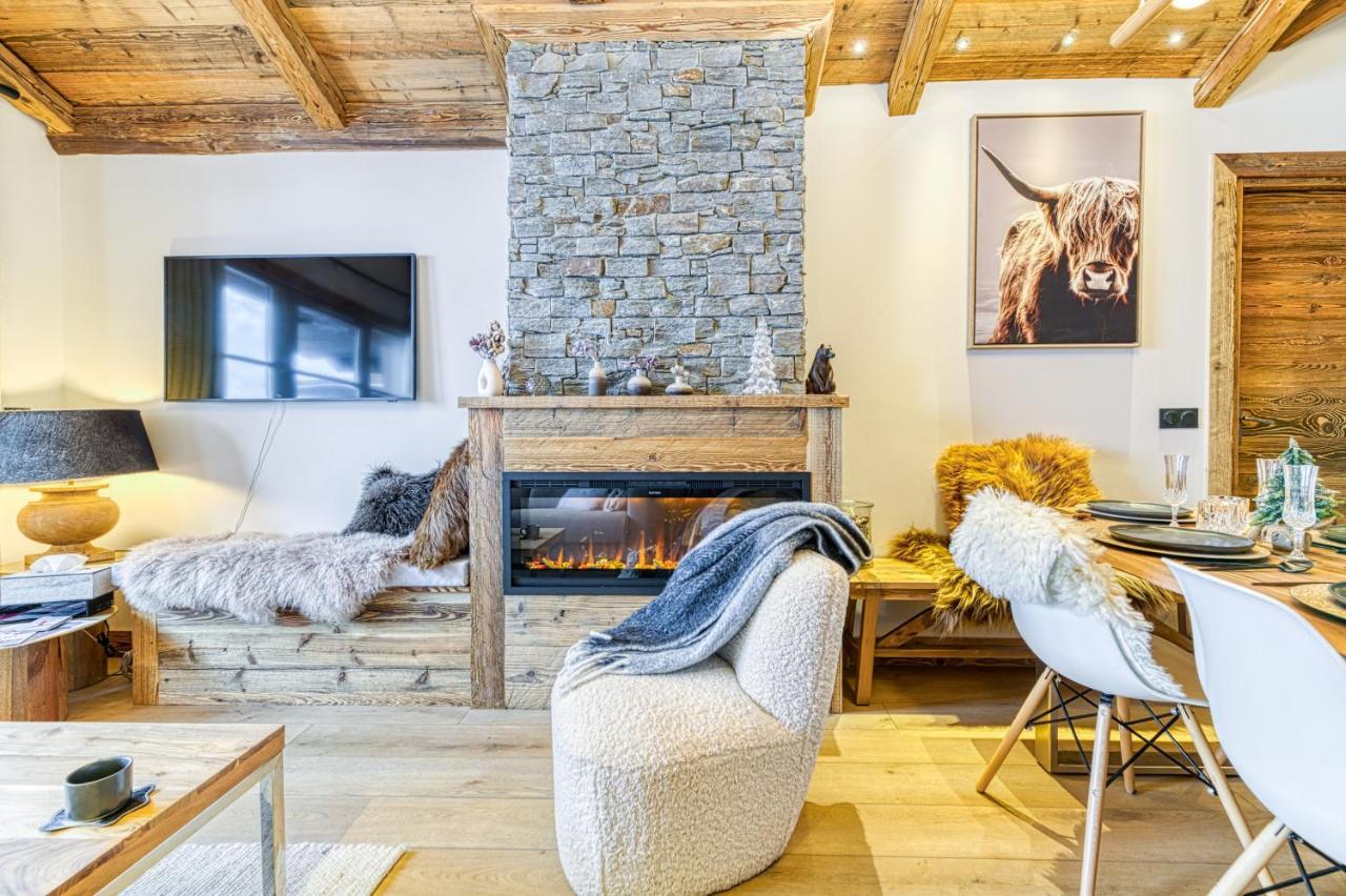 Appartement Style Chalet 5* Vue Mont-Blanc - Arc 1950 Les Arcs (Savoie) Exterior foto