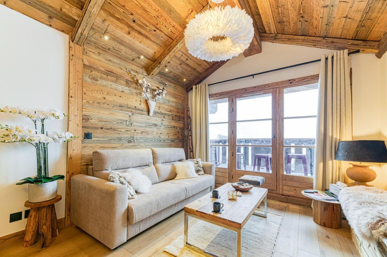 Appartement Style Chalet 5* Vue Mont-Blanc - Arc 1950 Les Arcs (Savoie) Exterior foto